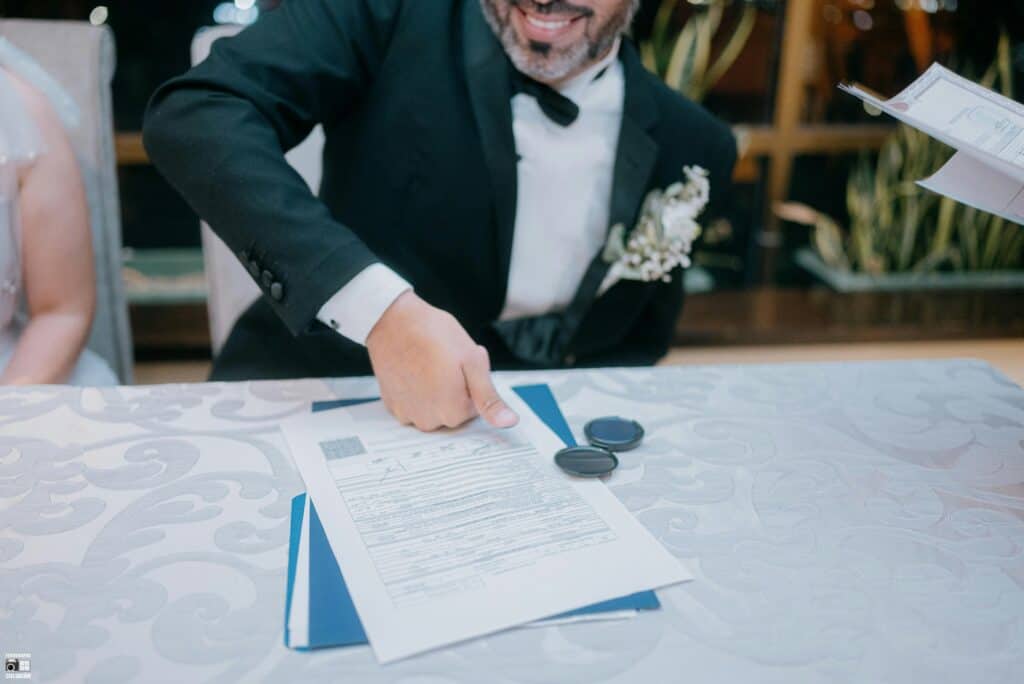 certificado de matrimonio